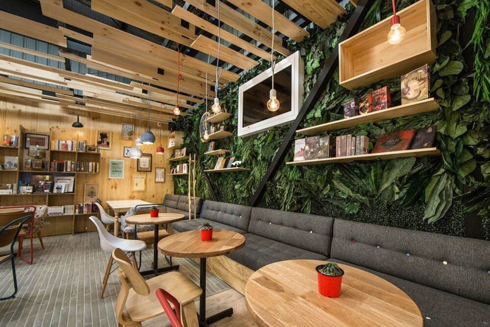 Современный дизайн кафе